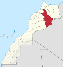 Location in Morocco