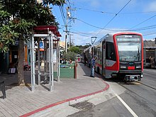 Metro stop a block away from Golden Gate Park