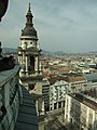 City of Budapest seen from Saint Stephen's Basilica