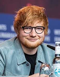 Sheeran na medzinárodnom filmovom festivale v Berlíne v roku 2018.