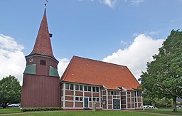 Kyrka i Grünendeich.