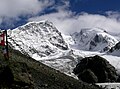 Piz Bernina from the west