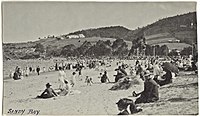 Sandy Bay Regatta at Long Beach circa 1920s