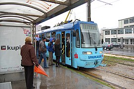 Sarajevo Tram-502 Line-3 2011-10-21.jpg