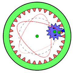 Animation of a Spirograph