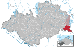 Ganzlin – Mappa