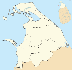 Vankalai is located in Northern Province