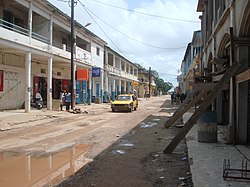 Straße in Ziguinchor