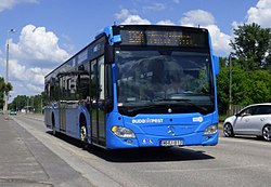 Mercedes-Benz Citaro a Külső Szilágyi úton