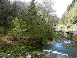 torrente Serina nei pressi di Algua