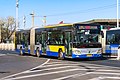 A Foton BJ6180C8CTD articulated LNG bus in Beijing Bus service