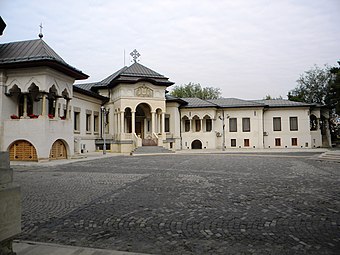 Palace of the Patriarchate, Bucharest, by George Simota, 1932-1936[29]