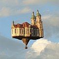 Монгольфьеры в виде монастыря Святого Галла производства Kubicek Balloons