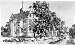 Tekening Jan de Beijer, 1744