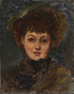 Portrait of Mrs. John Gellatly, ~1895