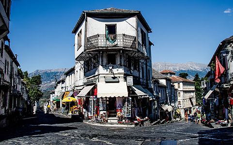 House in Gjirokastra Photograph: Sali Jonuzi