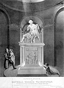 Canova's George Washington in the rotunda