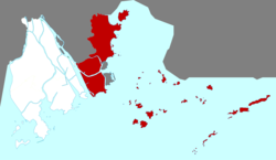 Location in Zhuhai