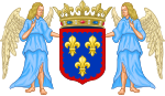 Description de l'image Coat of Arms of Prince Eudes, Duke of Angoulême.svg.