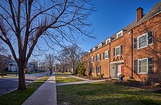 Tri Delta Sorority on College Ave in Old Town