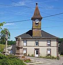 Ang Town Hall sa Visoncourt