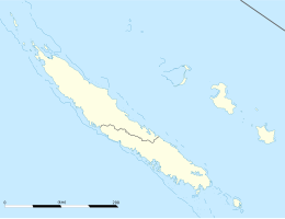 Mappa di localizzazione: Nuova Caledonia