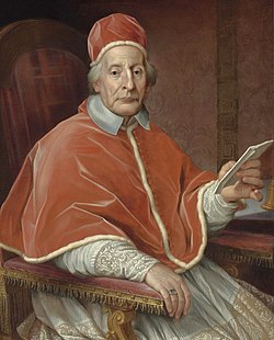 Papež Klemen XII. Agostino Masucci (1691–1758; olje na platno)