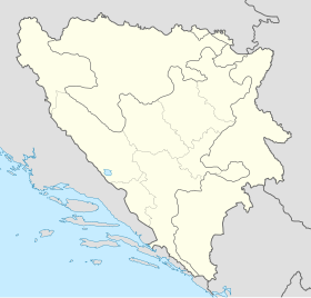 Zvornik xəritədə