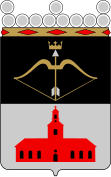 The coat of arms of Kuopio.