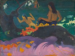 Fatata Te Miti, Paul Gauguin. Polynésie française.