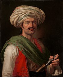 Portrait of a Mameluke, said to be Roustam Raza 1810