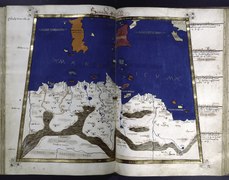 Second map of Africa (Libya), in full gold border (NYPL b12455533-427035).tif