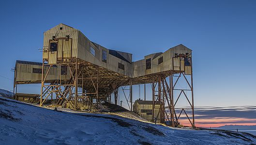 Cableway, Svalbard by Siri Uldal