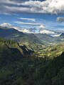 Mountains and clouds