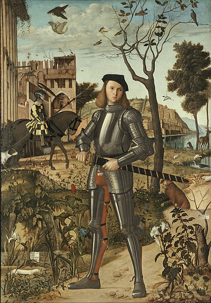 File:Vittore Carpaccio - Giovane cavaliere in un paesaggio.jpg