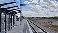 View from platform I, looking toward Zemun station