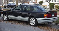1989 Merkur Scorpio, rear (Ford Scorpio wheels)