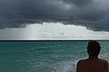 Image 16Dark clouds bringing heavy rain, common in the rainy season (from Maldives)