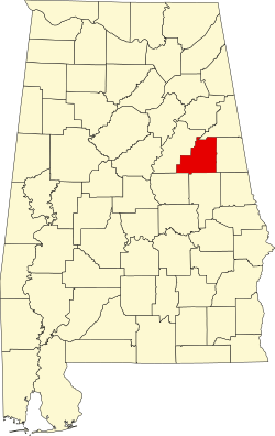 Koartn vo Clay County innahoib vo Alabama