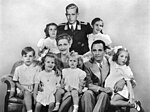 Joseph Goebbels med familj