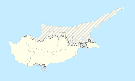 2017–18 STOK Elite Division is located in Cyprus