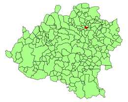 Cirujales del Río – Mappa