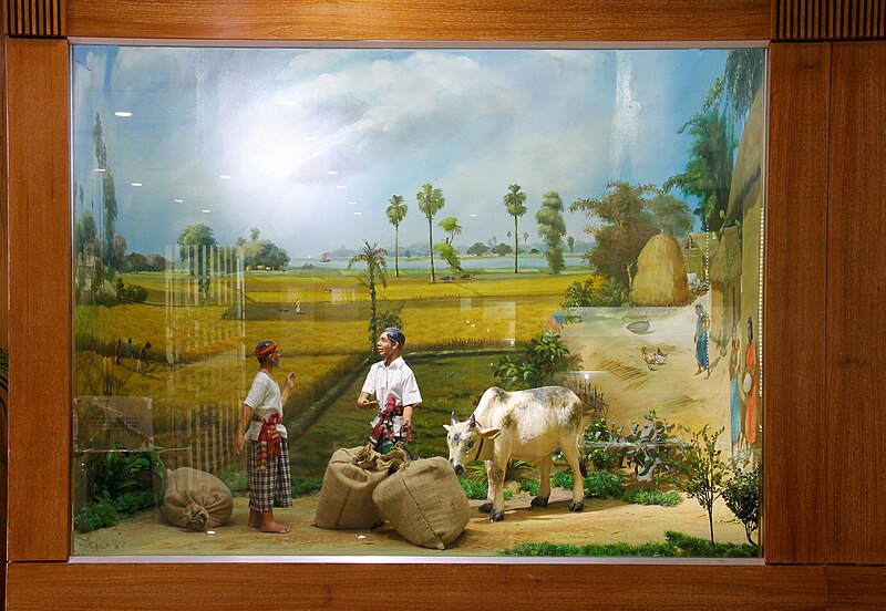 File:Diorama representing Barter System.jpg