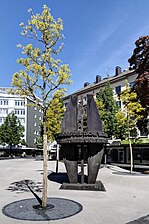 Entenpfuhl mit Denkmal (2015)