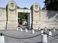 One of the many entrances to the cemetery