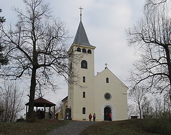 Église de Křížový vrch.