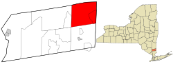 Location of Patterson, New York