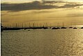 Il Río de la Plata visto dal porto turistico di Buenos Aires