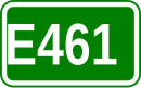 Zeichen der Europastraße 461