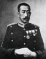 陸軍騎兵大尉。松平容大